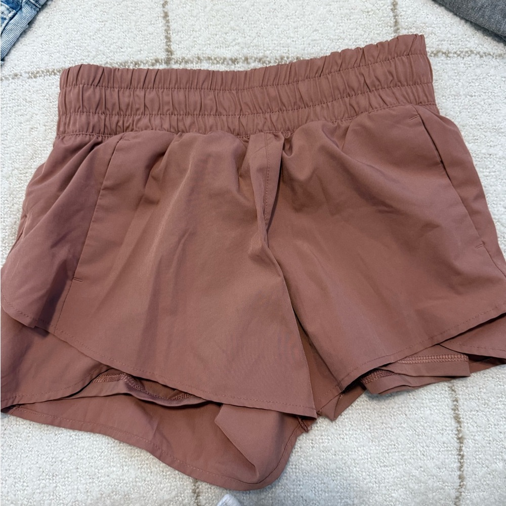 Avia Women's Dusty Rose Athletic Shorts